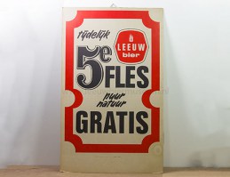 leeuw bier bord jaren 65a